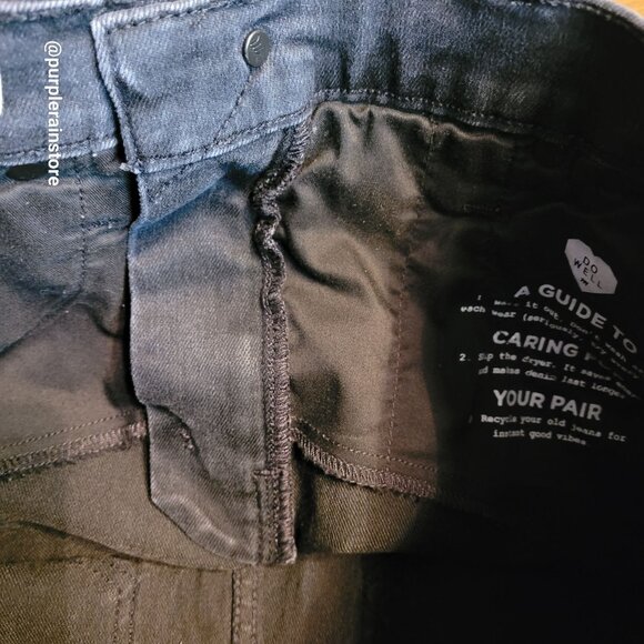 Madewell Jeans 28 Skinny 10" High Rise Eclipse Wash AC134 Tummy Control Stretch - Picture 4 of 13